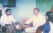 With Appa- My Guruji(Teacher)2